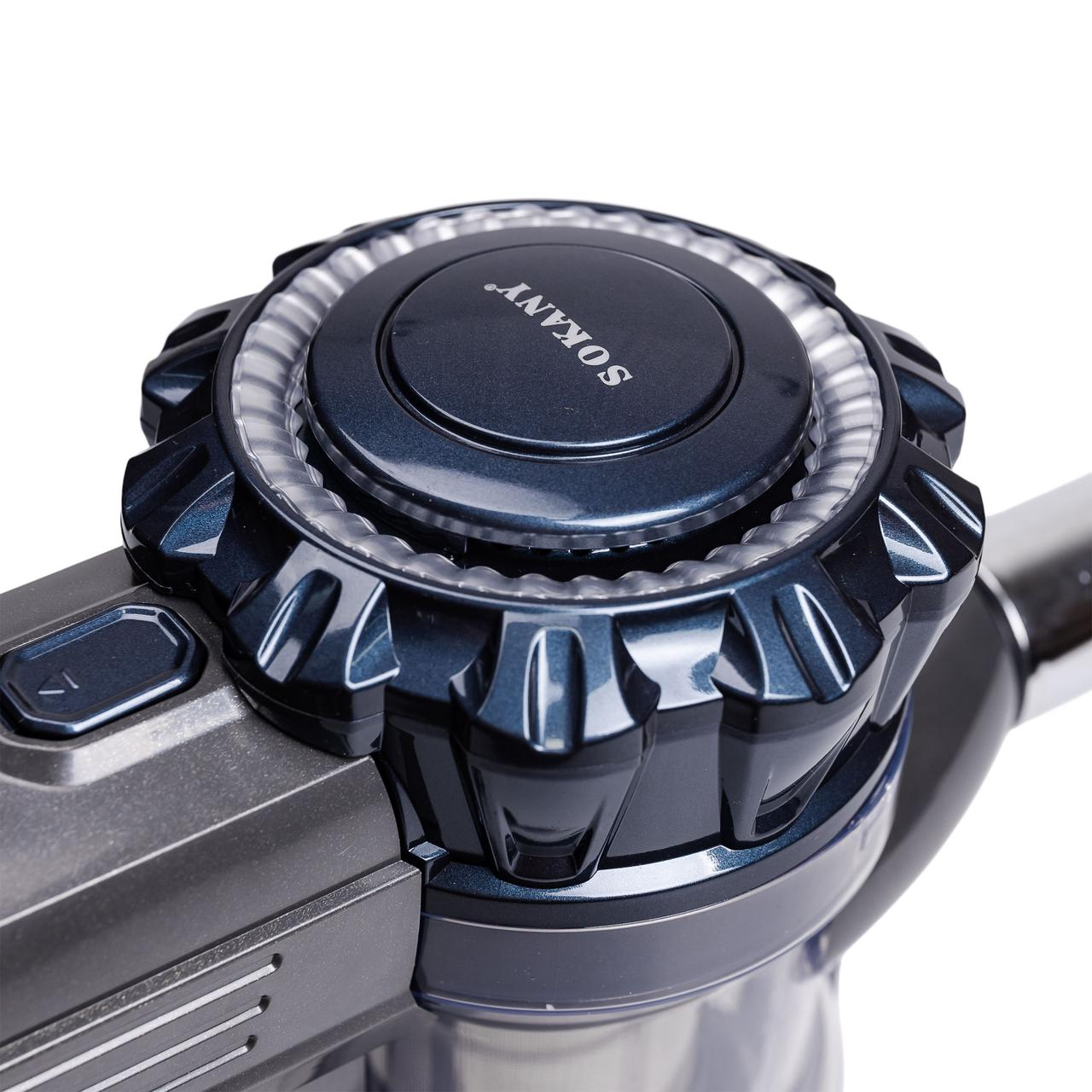 Пылесос ручной беспроводной аккумуляторный Sokany SK-13020 колбовый с циклонным фильтром 2000 Вт Синий (SK-13020) - фото 9 Пылесос ручной беспроводной аккумуляторный Sokany SK-13020 колбовый с циклонным фильтром 2000 Вт Синий (SK-13020) - фото 9