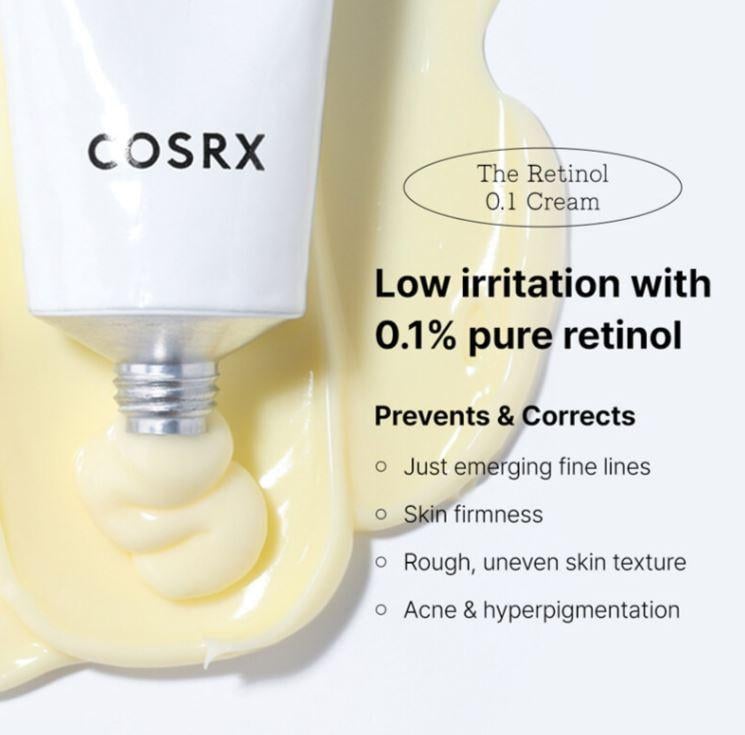 Крем для лица с ретинолом Cosrx The Retinol 0.1 антивозрастной 20 мл - фото 4