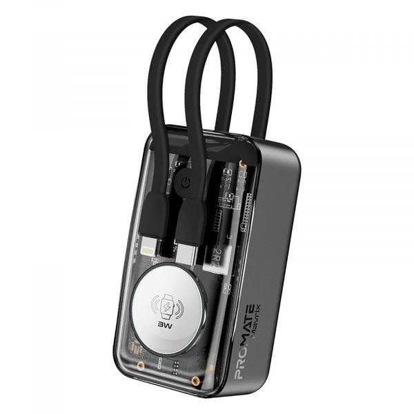 Повербанк Promate Mavrix 10000 mAh 35W Black (mavrix.Black) Повербанк Promate Mavrix 10000 mAh 35W Black (mavrix.Black)