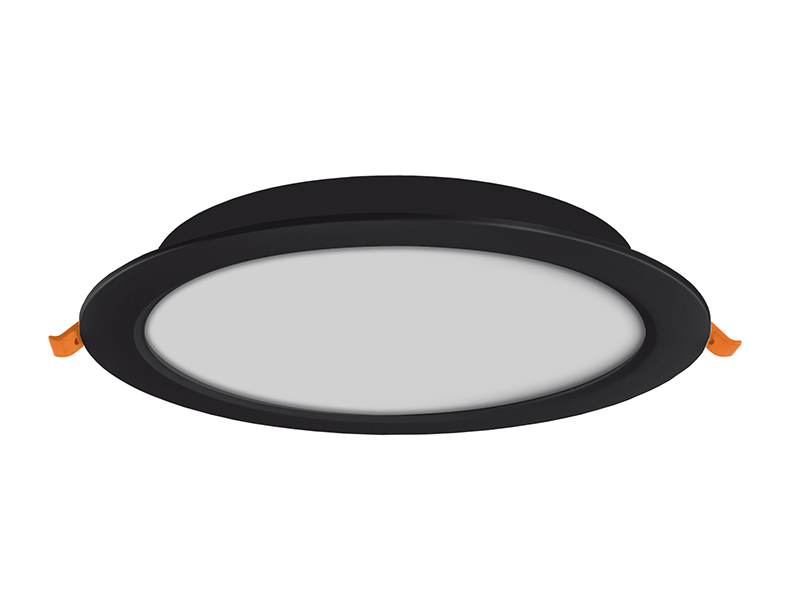 Світильник світлодіодний врізний Videx VL-DLBR-205B DownLight 20W круглий 5000K Чорний (7679) - фото 2