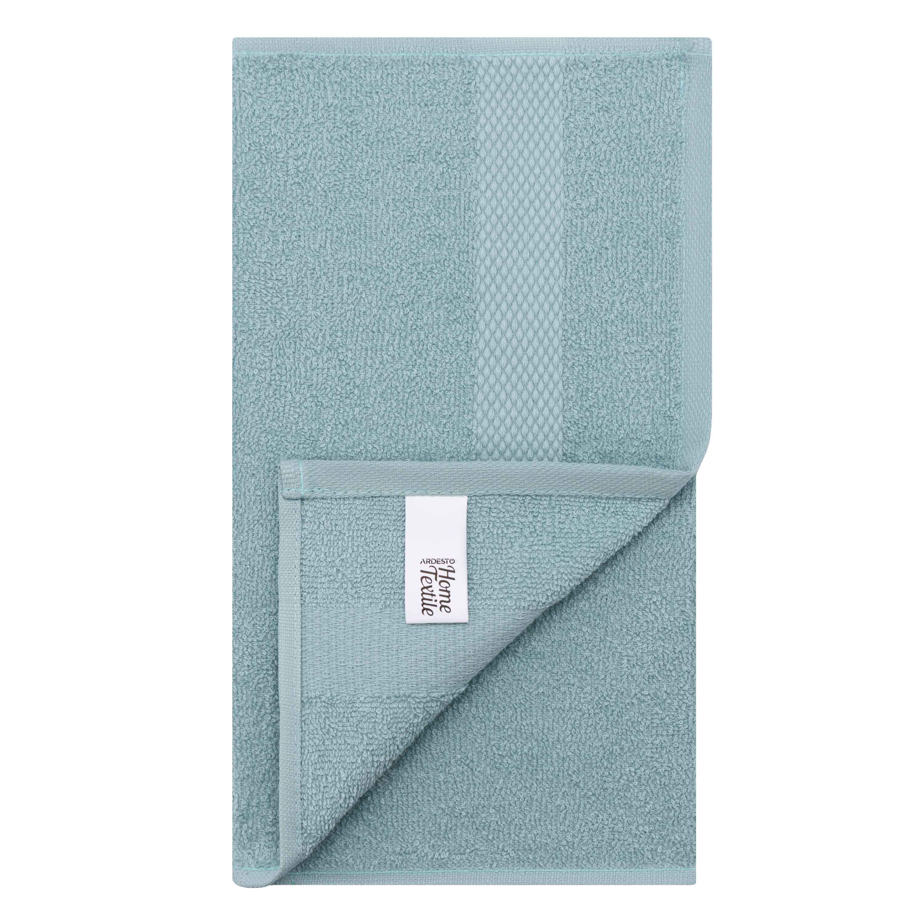 Рушник махровий Ardesto Essence 30х50 см Аква (ART2230AQ) - фото 5 Рушник махровий Ardesto Essence 30х50 см Аква (ART2230AQ) - фото 5