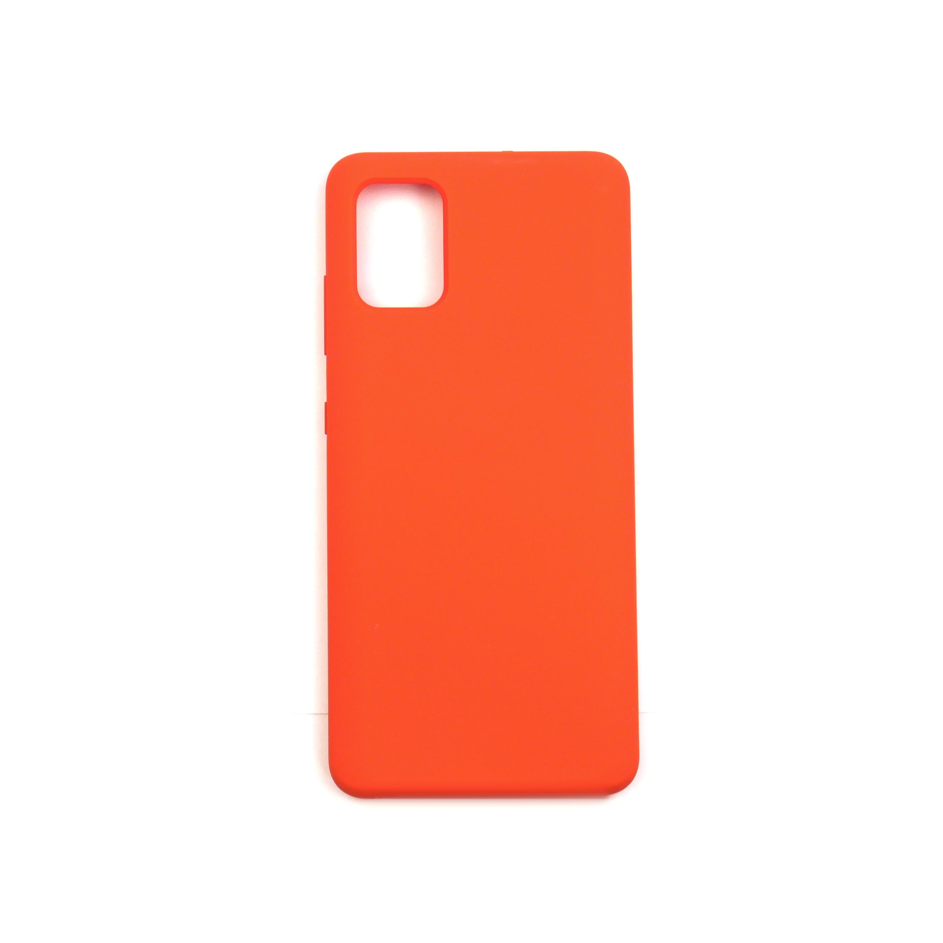 Чехол Jelly Silicone Case Samsung A51 Orange (13)
