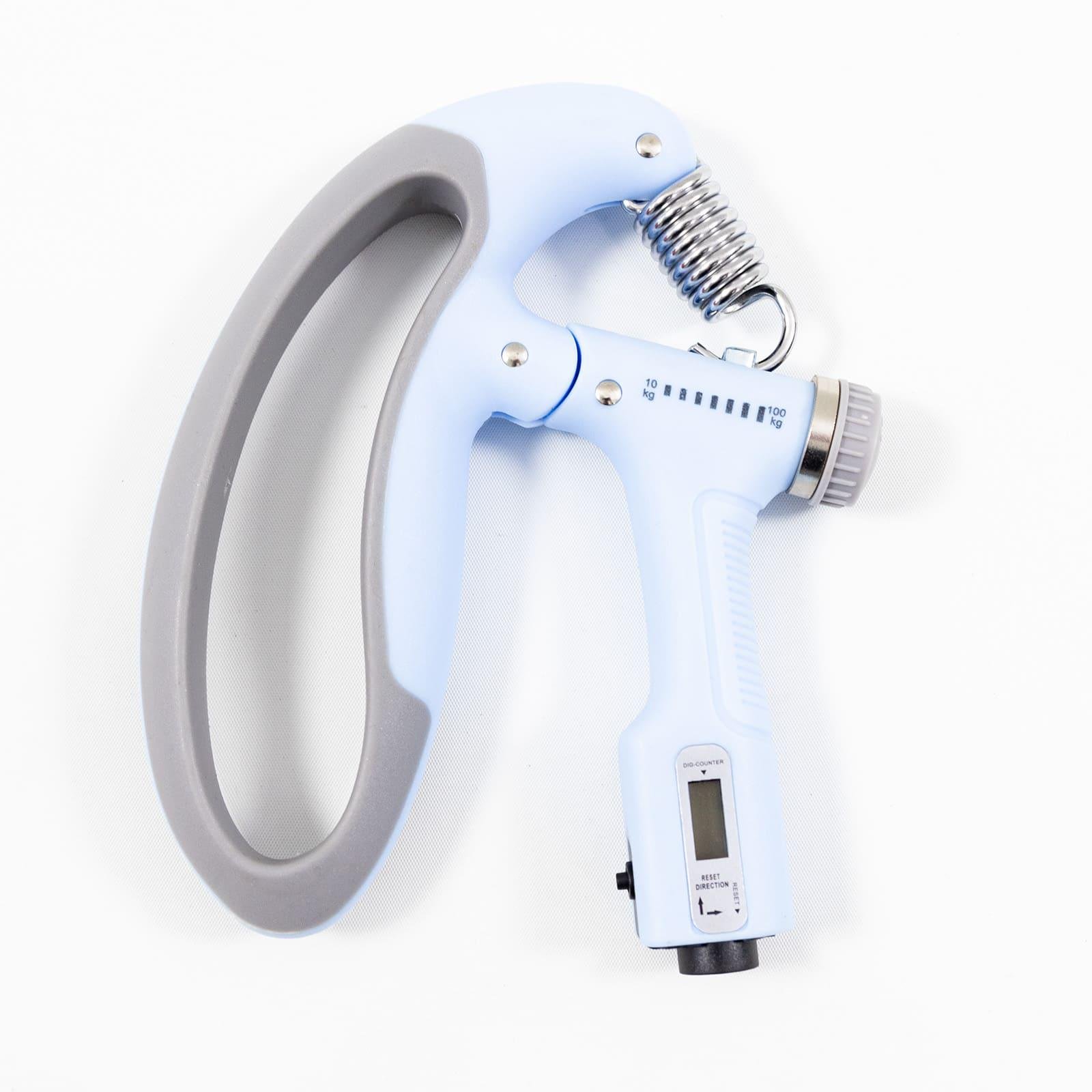 Еспандер кистьовий OSPORT пружинний з лічильником та з регульованим навантаженням 10-100 кг Блакитний (MS 4218) - фото 1 Еспандер кистьовий OSPORT пружинний з лічильником та з регульованим навантаженням 10-100 кг Блакитний (MS 4218) - фото 1