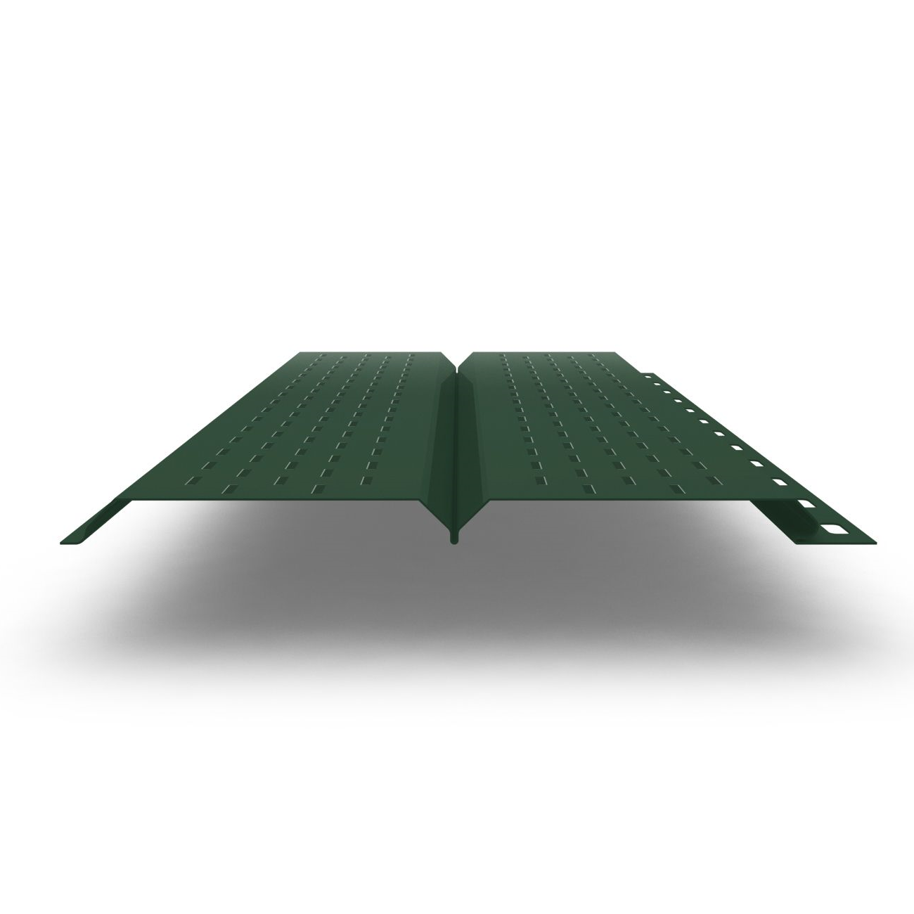 Софит металлический 370х3000 мм Ral 6005 полиэстер Зеленый мох