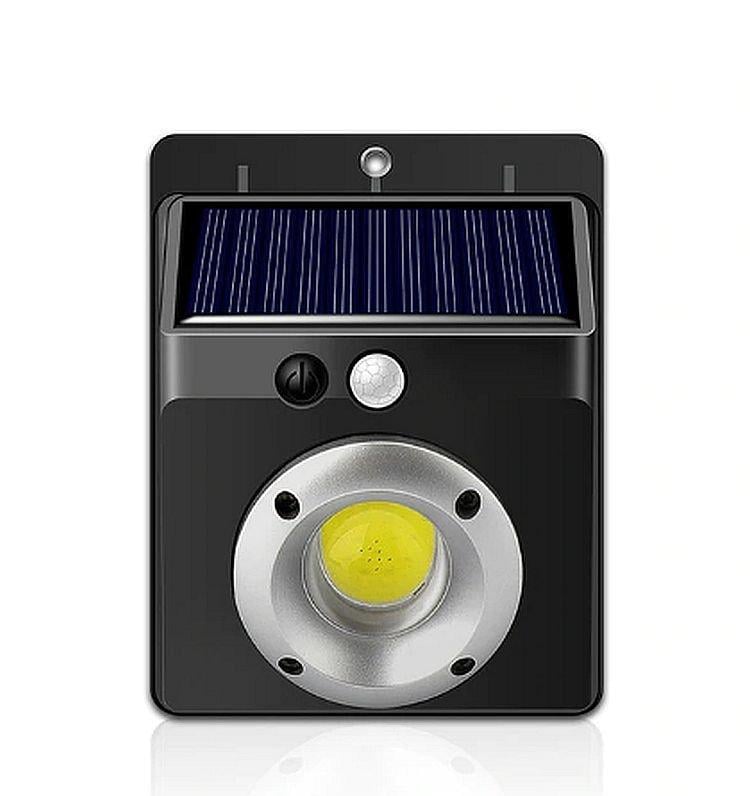 Вуличний ліхтар Kronos Lf-1628 з датчиком руху на сонячній батареї (bks_02446)