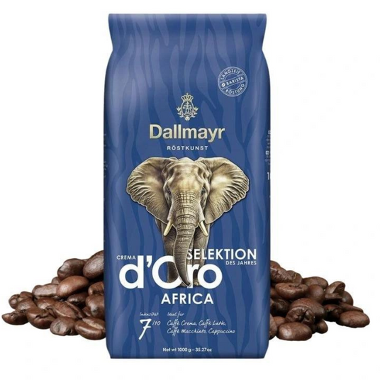 Кофе зерновой Dallmayr Crema D'Oro Africa Selektion Des Jahres 1 кг