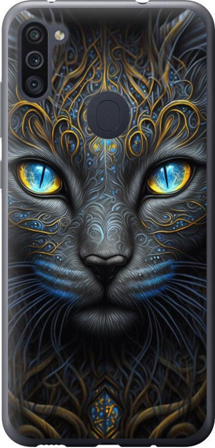 Чехол на Samsung Galaxy A11 A115F Кошка (5548t-2012-42517)