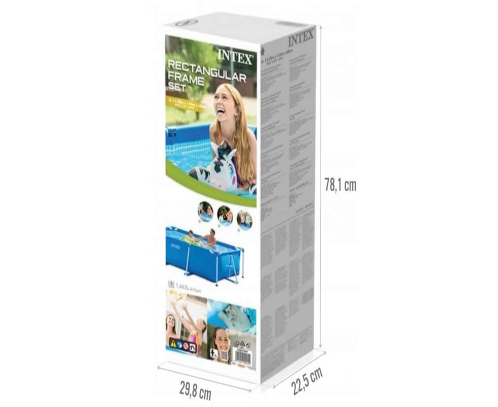 Бассейн каркасный Intex 220х150х60 см Синий (28270) - фото 8 Бассейн каркасный Intex 220х150х60 см Синий (28270) - фото 8