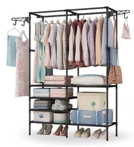 Вешалка для одежды Simple Coat Rack Double Row 160х112х46 см