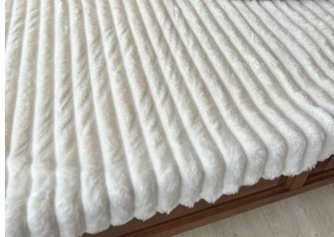 Плед теплий Шарпей м'який плюшевий Молочний (П4К-Mpled002-06) - фото 1 Плед теплий Шарпей м'який плюшевий Молочний (П4К-Mpled002-06) - фото 1