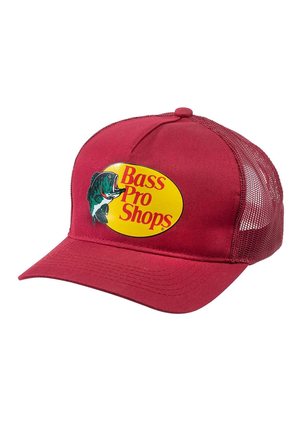 Кепка-тракер Bass Pro Shops Mesh Trucker Cap Бордовый (136910841)