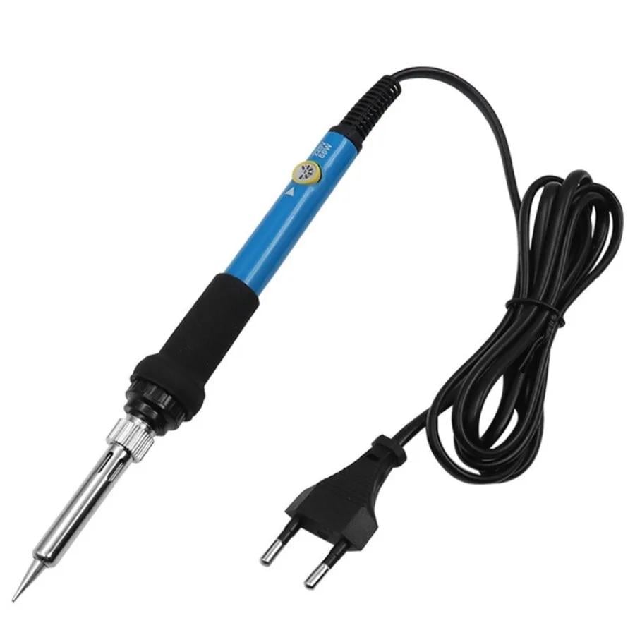 Паяльник электрический с регулировкой температуры 220 В 60 Вт Синий (M01)
