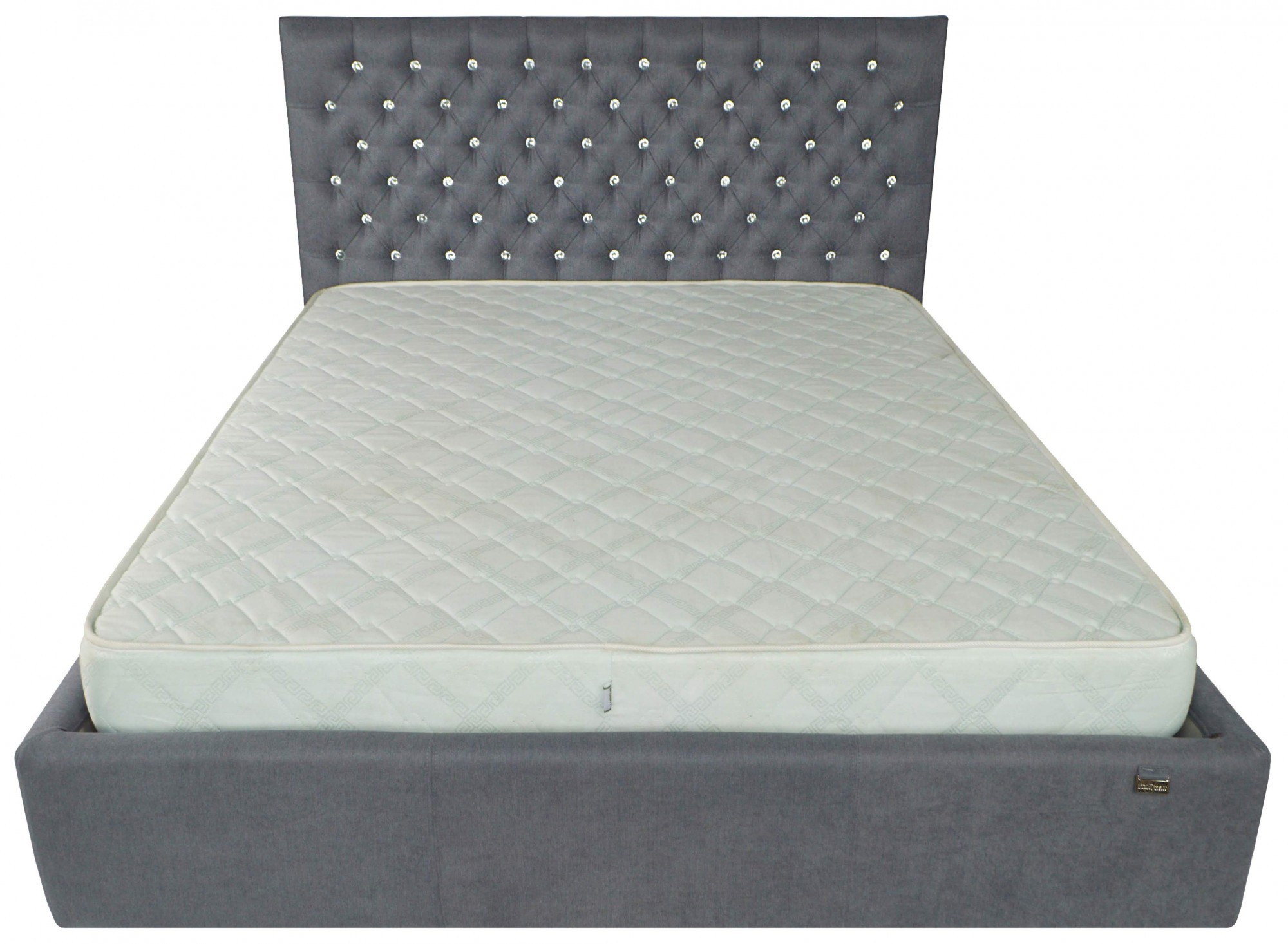 Кровать Cambridge Comfort Fibril 16 С1 140х190 см с подъемным механизмом Темно-серый