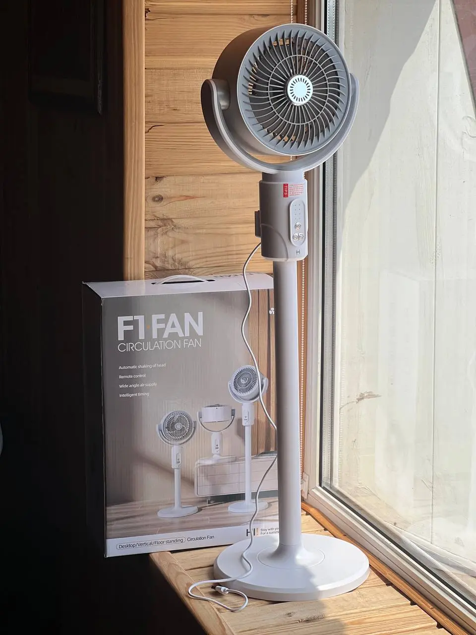 Вентилятор Midsummer з 5 режимами таймером та регулюванням висоти - фото 3 Вентилятор Midsummer з 5 режимами таймером та регулюванням висоти - фото 3