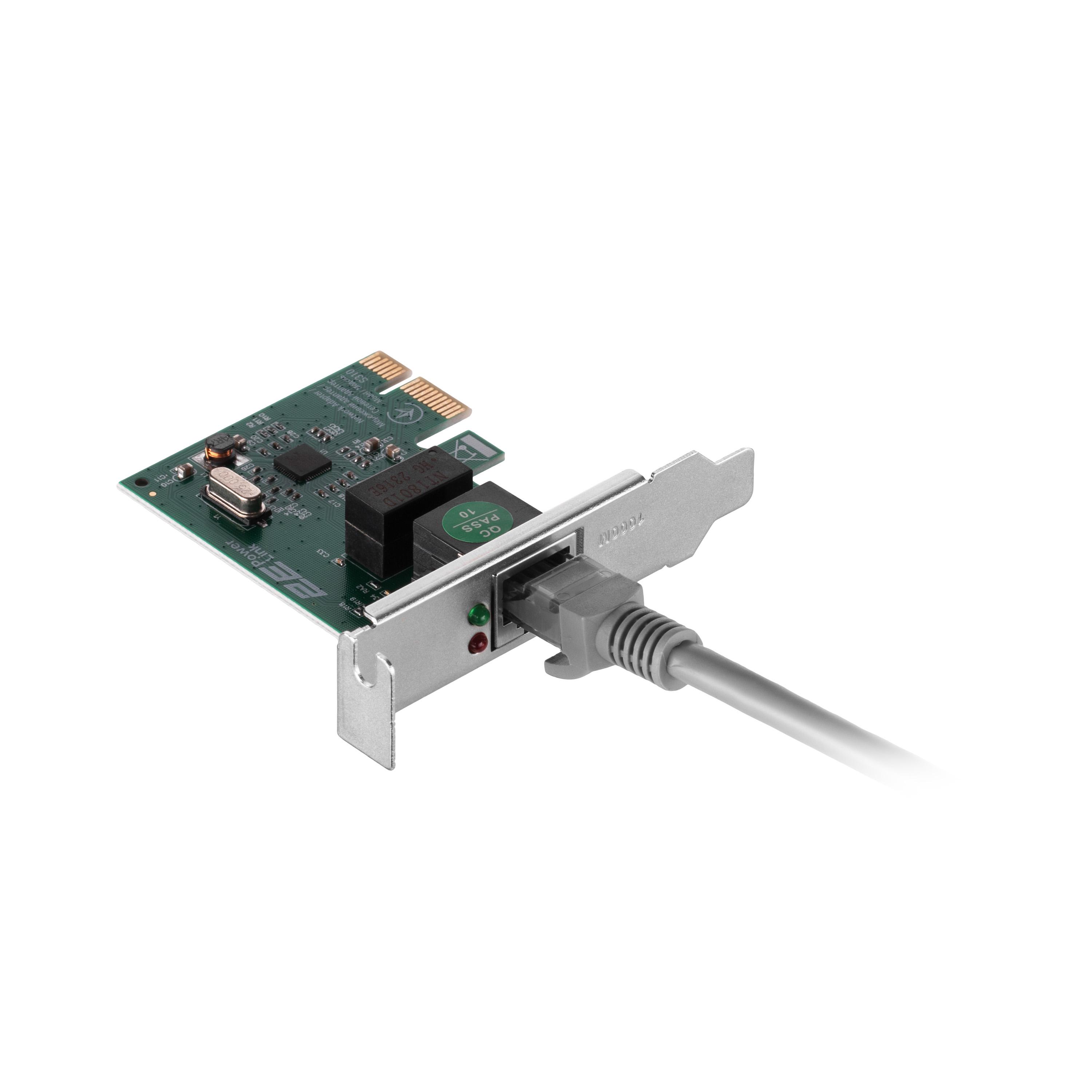 Сетевая карта внутренняя 2E PowerLink S310 PCI Express (2E-S310) - фото 3 Сетевая карта внутренняя 2E PowerLink S310 PCI Express (2E-S310) - фото 3