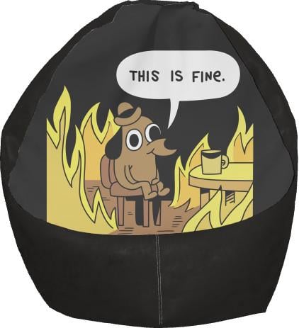 Кресло-груша This is fine L (13242261)
