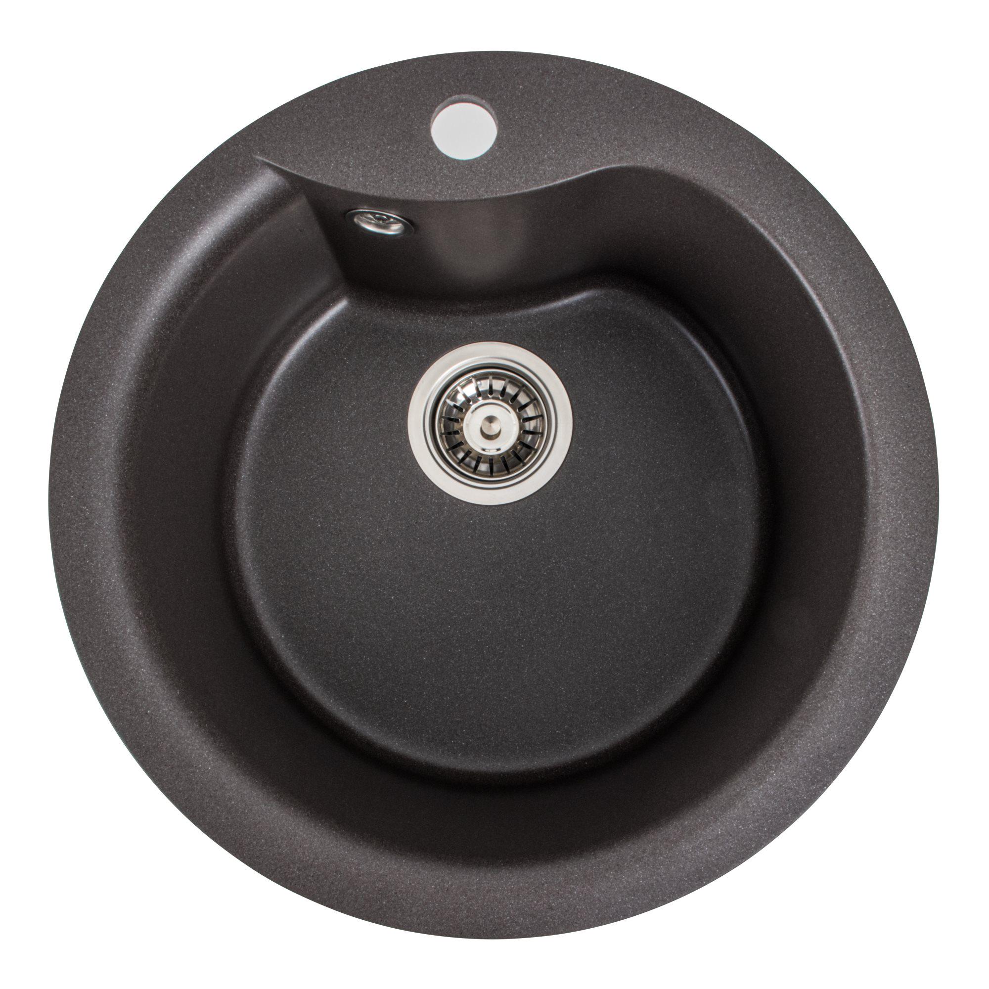 Мийка гранітна для кухні Platinum 480 TURAS матова Гренадін Мийка гранітна для кухні Platinum 480 TURAS матова Гренадін