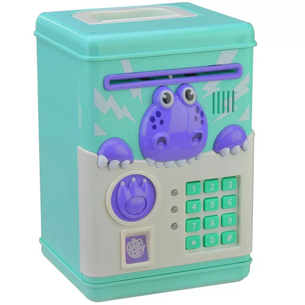 Копилка электронная детская Yufeng Piggy Smart Bank свет/звук бумажные купюры Multicolor (128592)