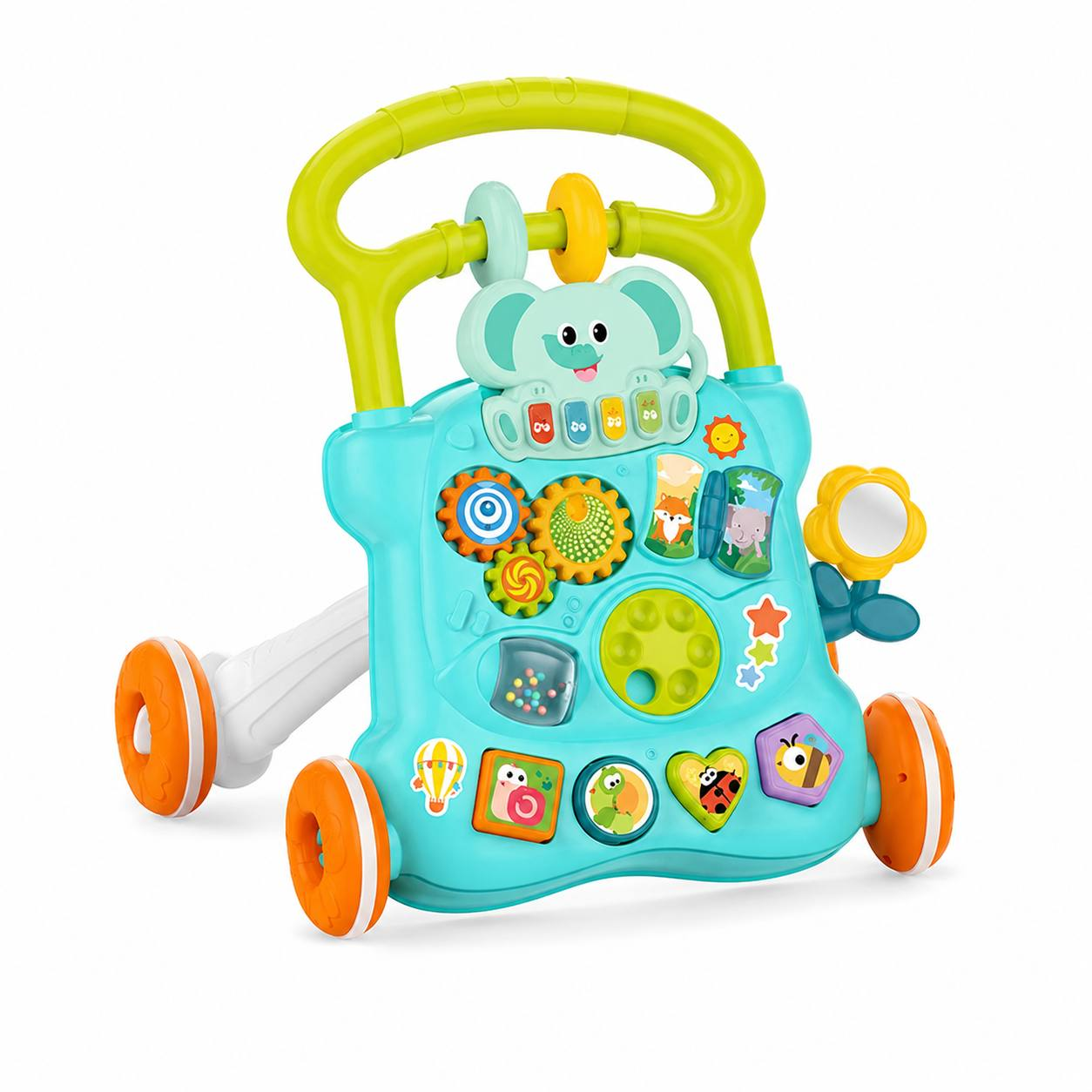 Ходунки дитячі Limo Toy HE0841 музичний толокар Блакитний (3023887049)