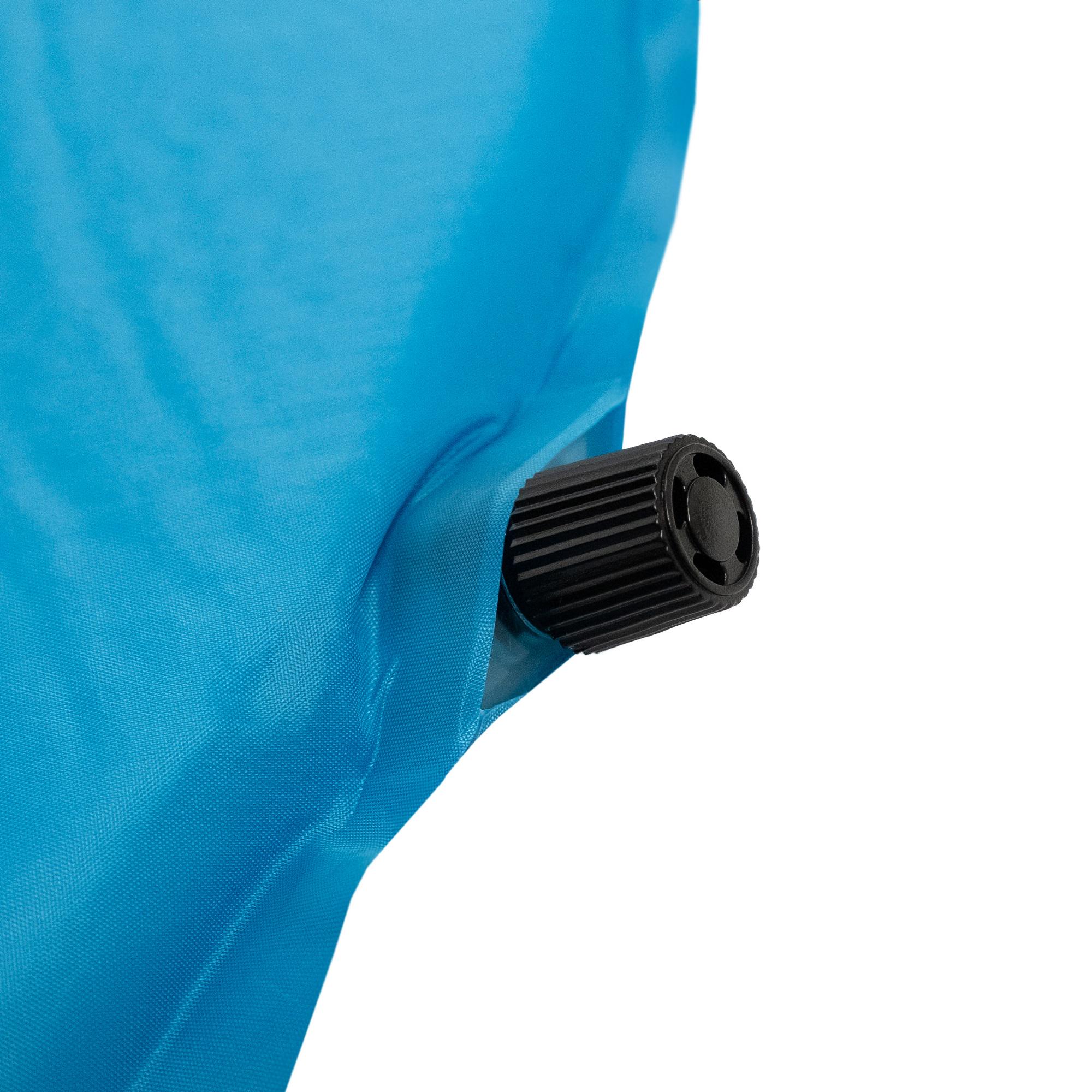 Килимок самонадувний Tramp ROUND 2,5 см Блакитний (UTRI-005-light-blue) - фото 3