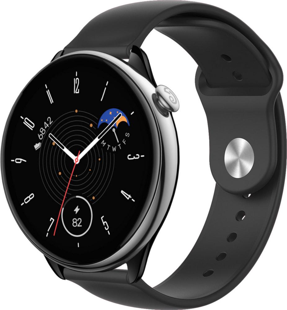 Ремешок Base для Amazfit GTR mini 20 мм Black (30840) - фото 1 Ремешок Base для Amazfit GTR mini 20 мм Black (30840) - фото 1