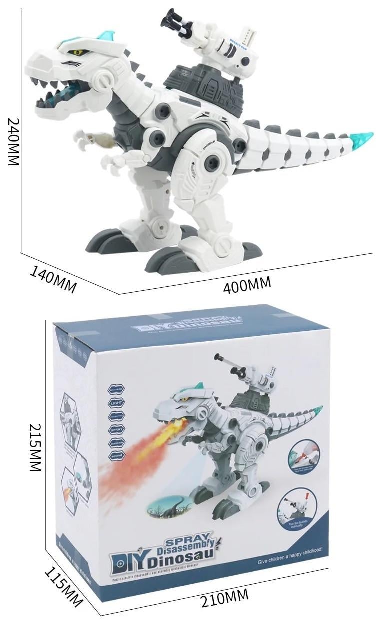 Інтерактивний Робот-Динозавр пускає пар/стріляє стрілами на присосках (28443862) - фото 8 Інтерактивний Робот-Динозавр пускає пар/стріляє стрілами на присосках (28443862) - фото 8