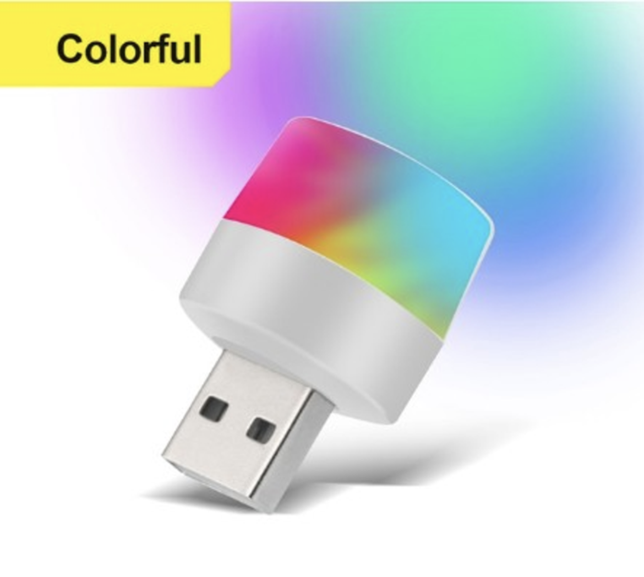 Лампочка-фонарик портативная USB LED 1W светодиодная - фото 2