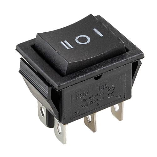 Переключатель 12V квадратный 6pin 25х31х27мм 16A 250V 20A125V (YJ-WH45)