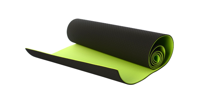 Йогамат MS 0613-1-BG Черный/Зеленый (AN002408)