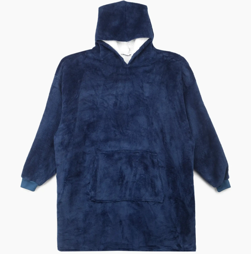 Толстовка-плед с капюшоном (21724747)