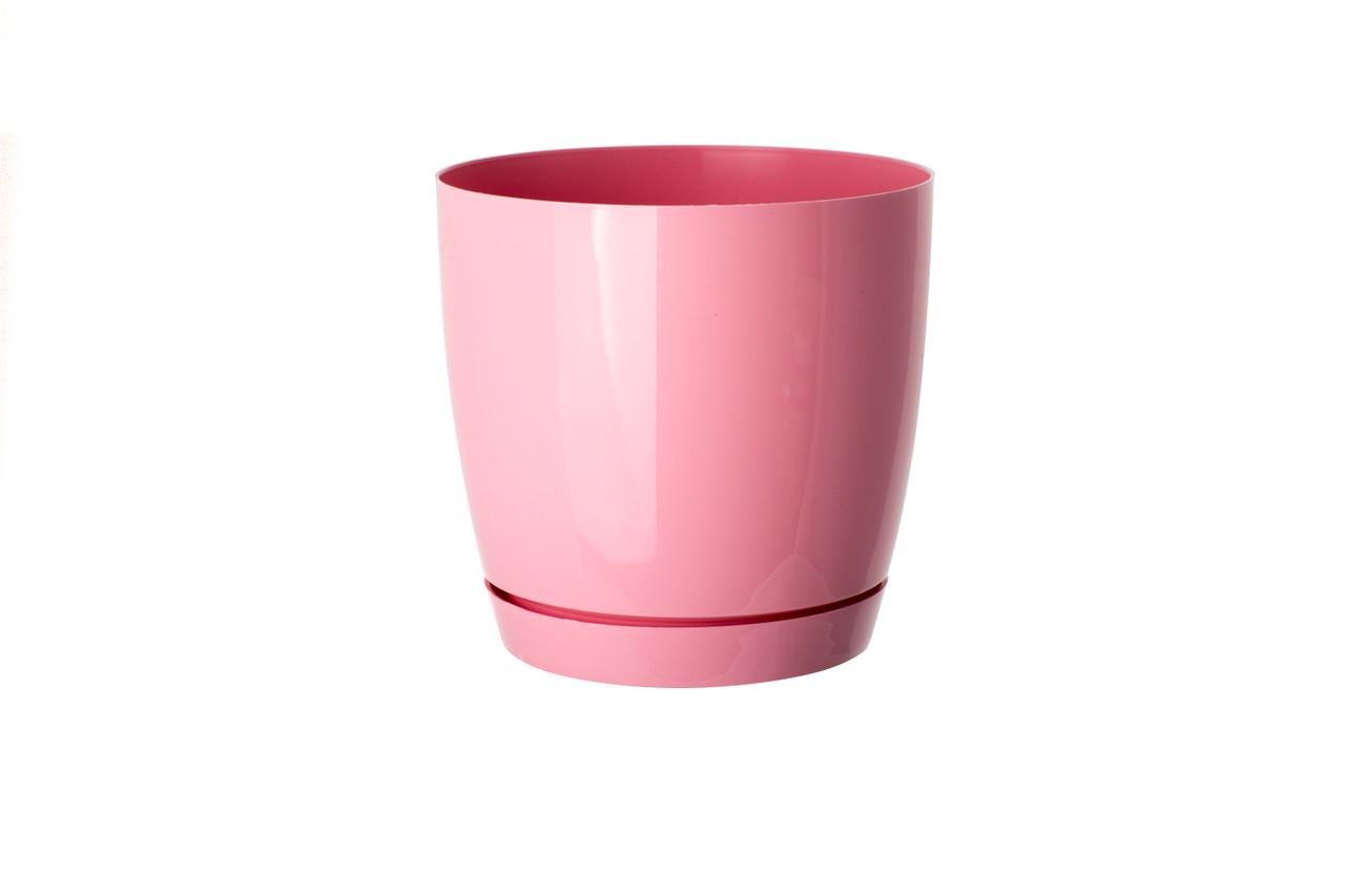 Горшок для цветов Form Plastic Тоскана 4,4 л 19х18 см Малиновый