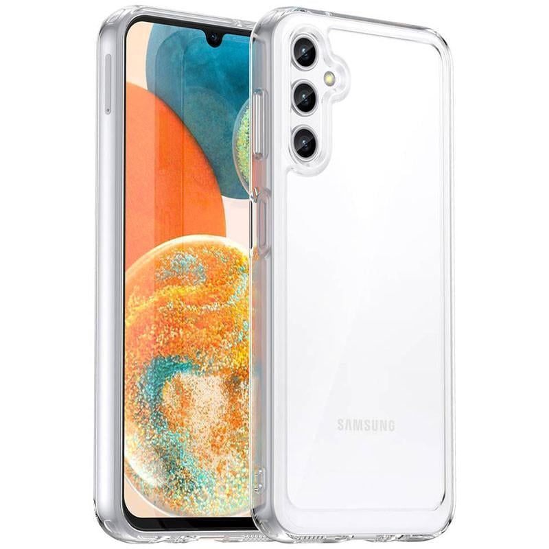 Противоударный чехол TPU Space Case transparent для Samsung Galaxy A25 5G Прозрачный