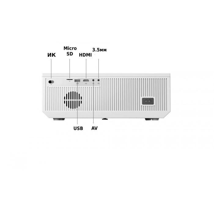 Проектор Full HD MSO 8000 lm Wi-Fi Screen Mirroring (L10007_8950) - фото 4