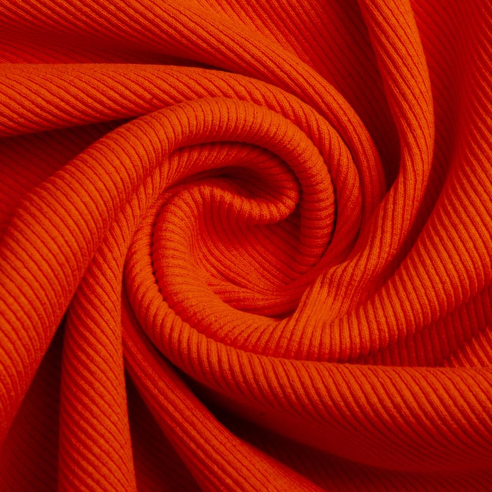 Ткань трикотажная Кашкорсе 300 г/м2 Оранжевый (23113)