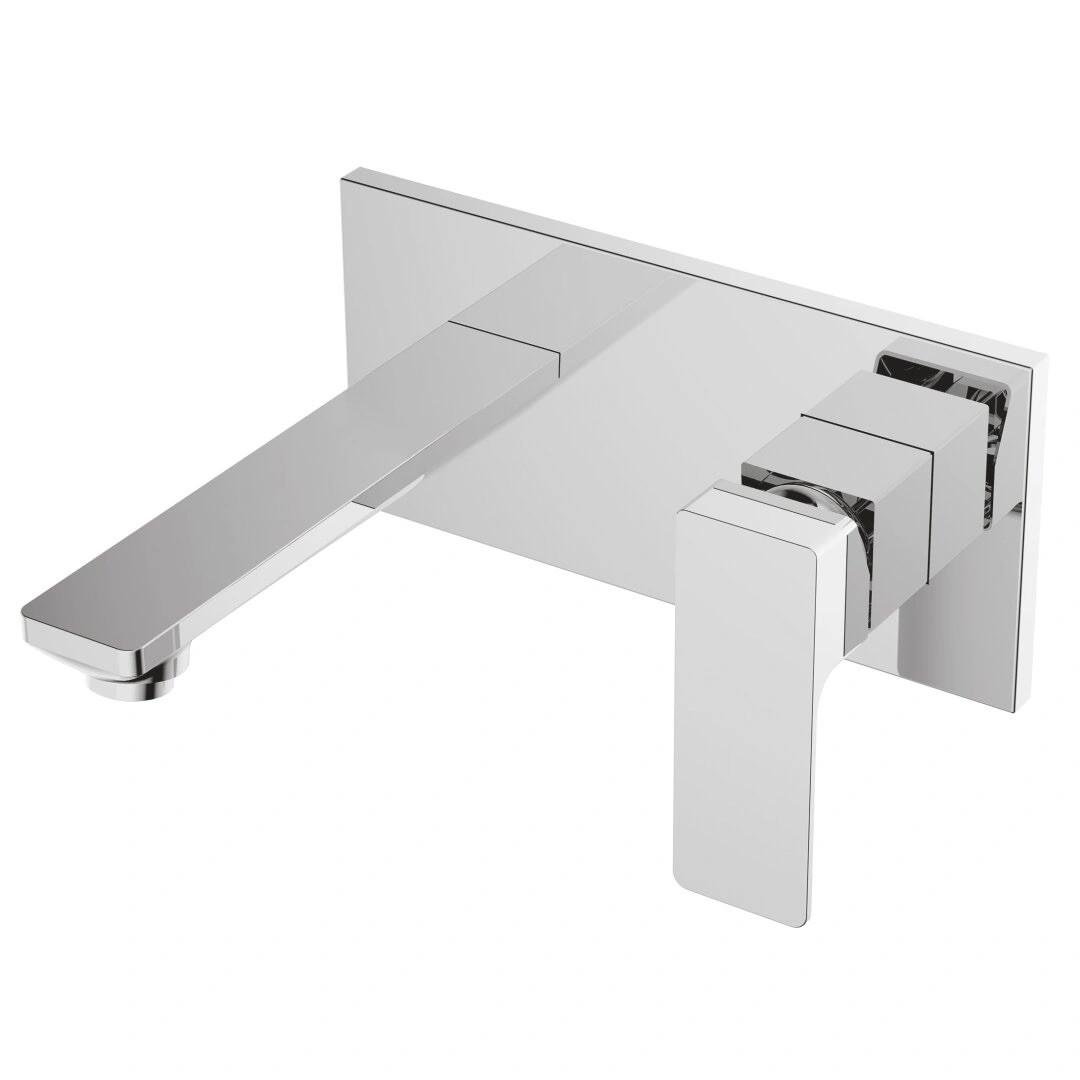 Смеситель для умывальника VOLLE LEON скрытого монтажа Хром