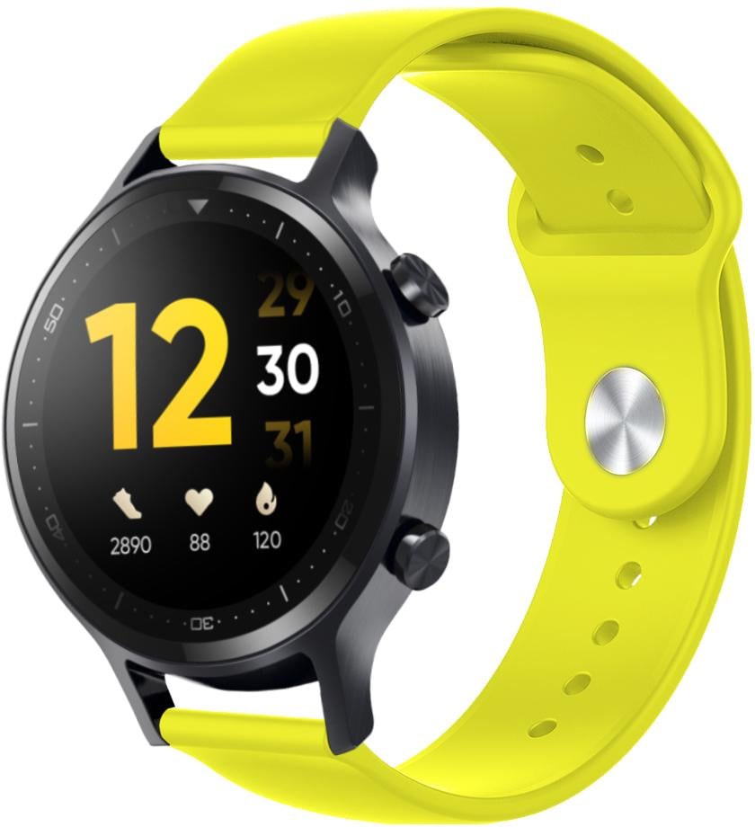 Ремешок Base для Realme Watch S Yellow (21925) - фото 1 Ремешок Base для Realme Watch S Yellow (21925) - фото 1