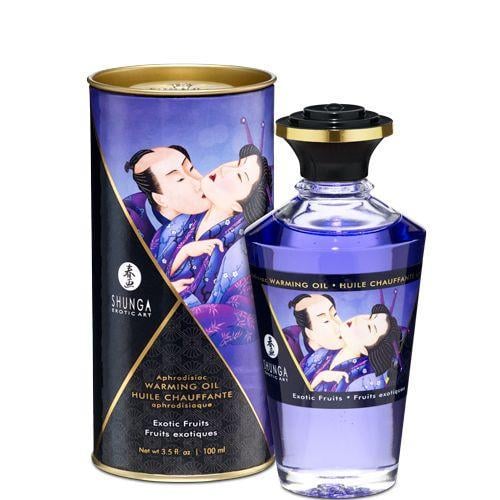 Масло разогревающее Shunga APHRODISIAC WARMING OIL Exotic Fruits 100 мл (SO2495)
