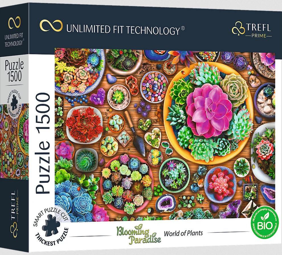 Пазл Trefl Бескрайняя коллекция: Мир растений 1500 эл.