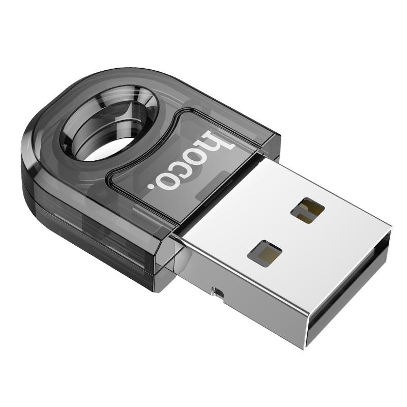Адаптер Bluetooth Hoco UA28 USB Transparent Black (00000069097_1) - фото 3