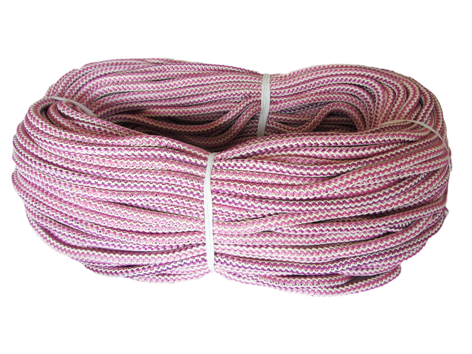 Шнур вязаний меланжевий/такелажний 10 мм/65 м (14)