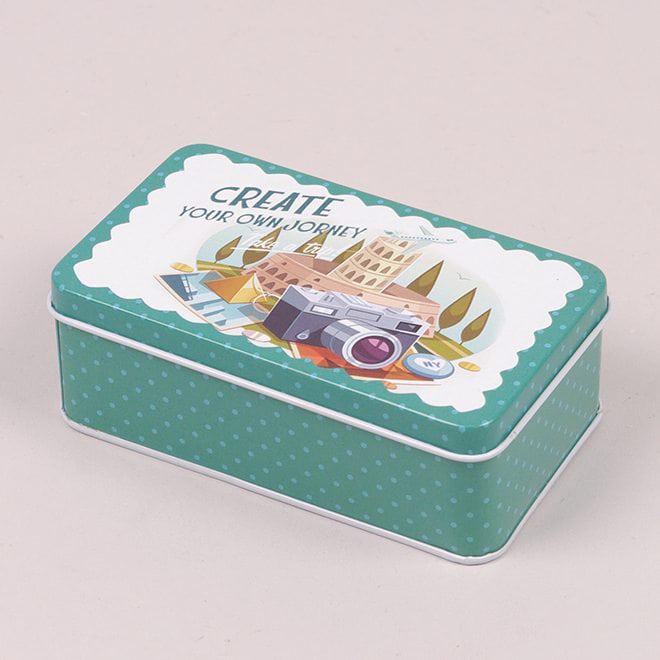 Коробочка металлическая Flora для хранения мелочей (25207)