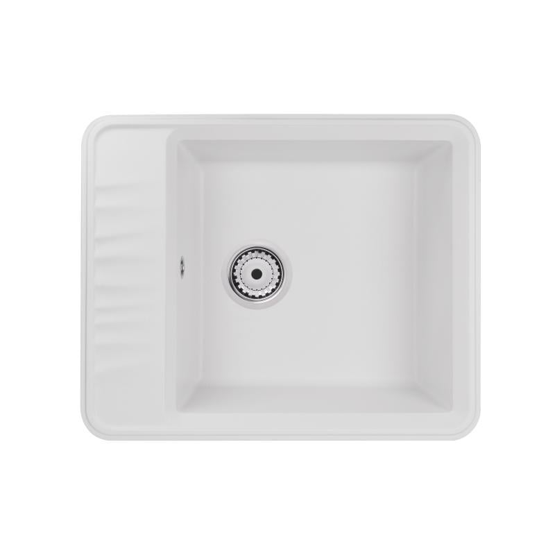 Кухонная мойка Q-tap CS 6250 White (QT6250WHI650)