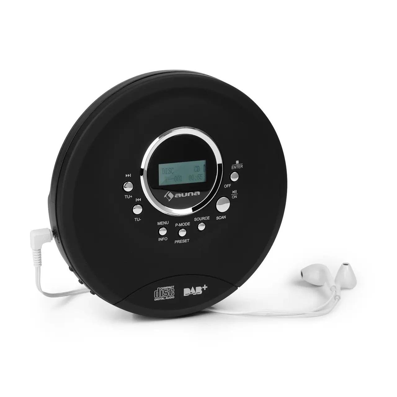 Програвач компакт дисків Auna Discman CDC 200 DAB+ (10035248)