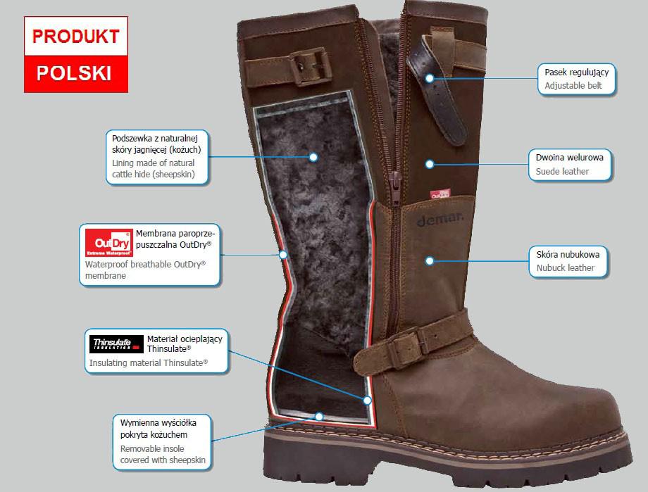 Сапоги Demar TIROL DELUX-70 р. 47 - фото 2