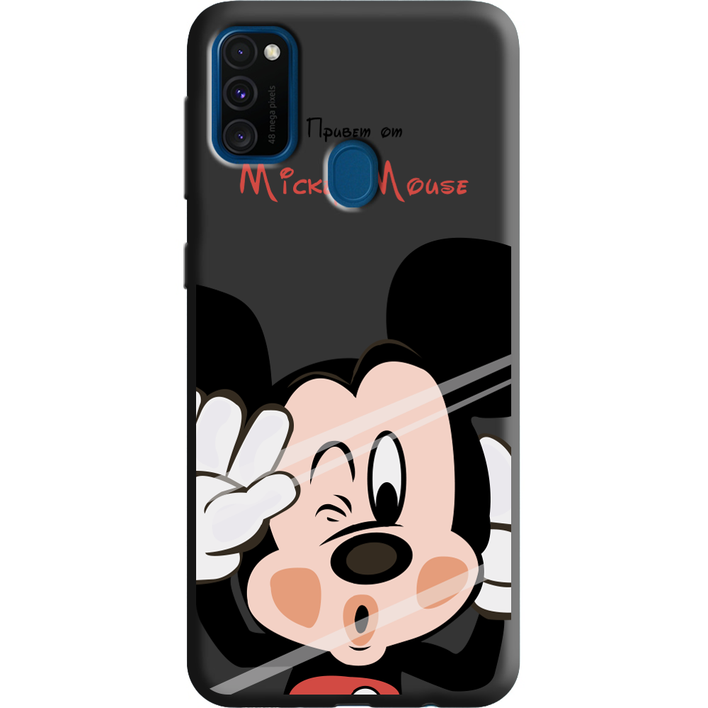 Чохол Boxface Samsung M307 Galaxy M30s Mister M Чорний силікон (38209-cc58-38658)