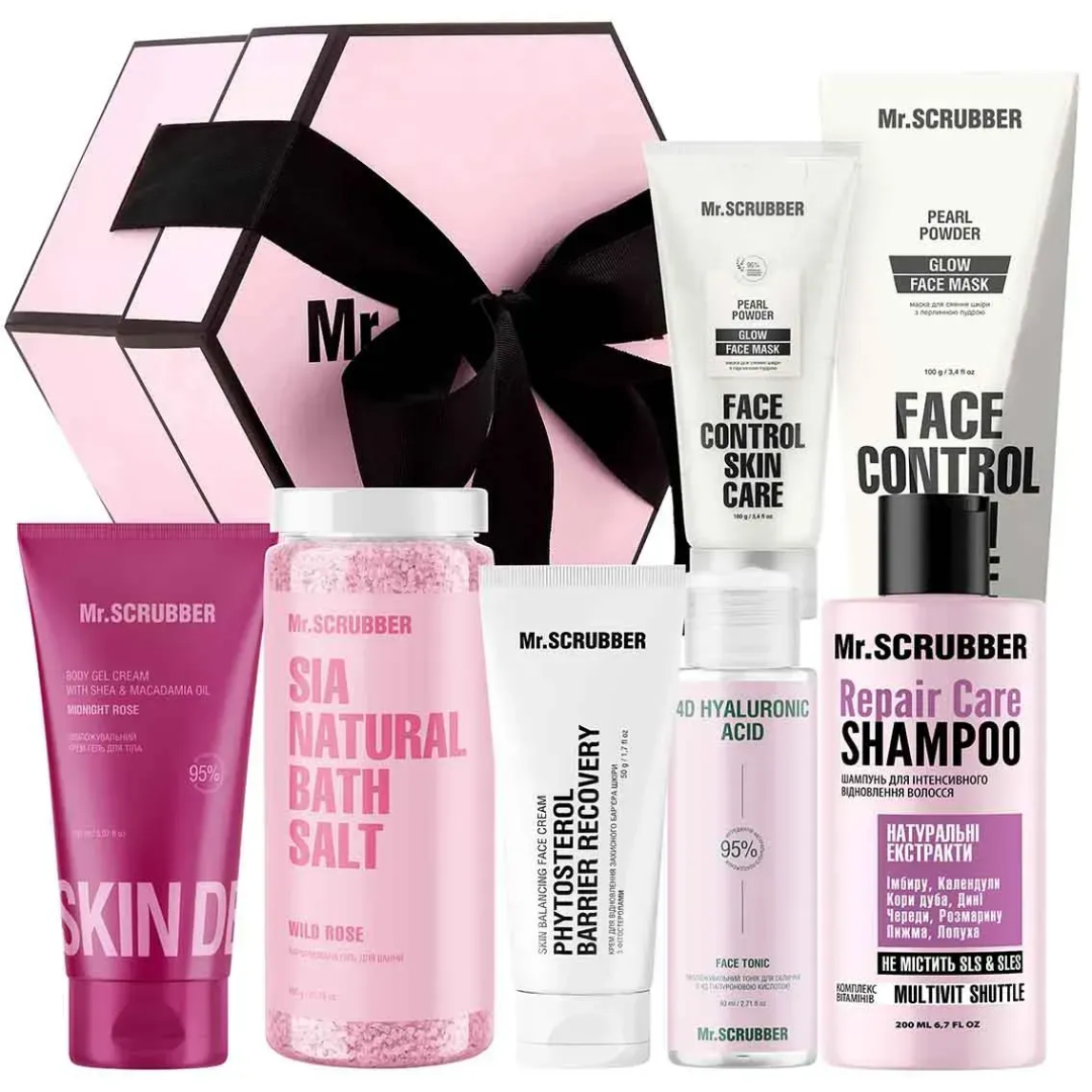 Подарунковий набір Mr.SCRUBBER WOMAN SET