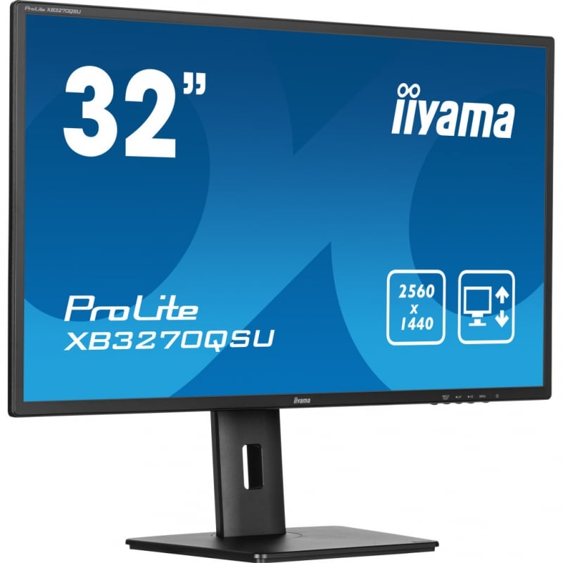 Монітор безрамковий iiyama XB3270QSU-B1 IPS 2560x1440 QHD 32" 4W (26832340) - фото 2 Монітор безрамковий iiyama XB3270QSU-B1 IPS 2560x1440 QHD 32" 4W (26832340) - фото 2