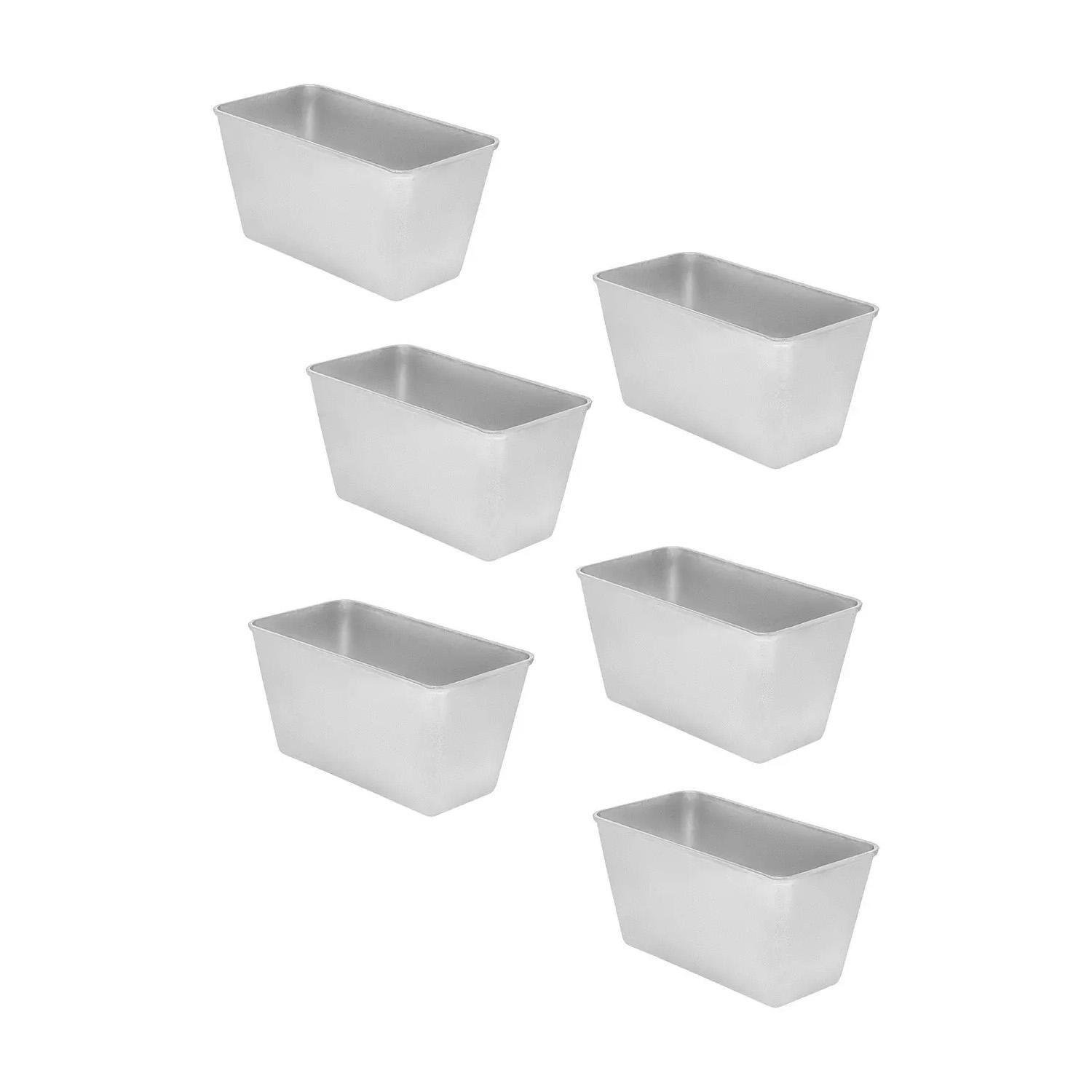 Форма для випікання хліба Л7 №6 алюміній 22х11х11,5 см (86433) Форма для випікання хліба Л7 №6 алюміній 22х11х11,5 см (86433)