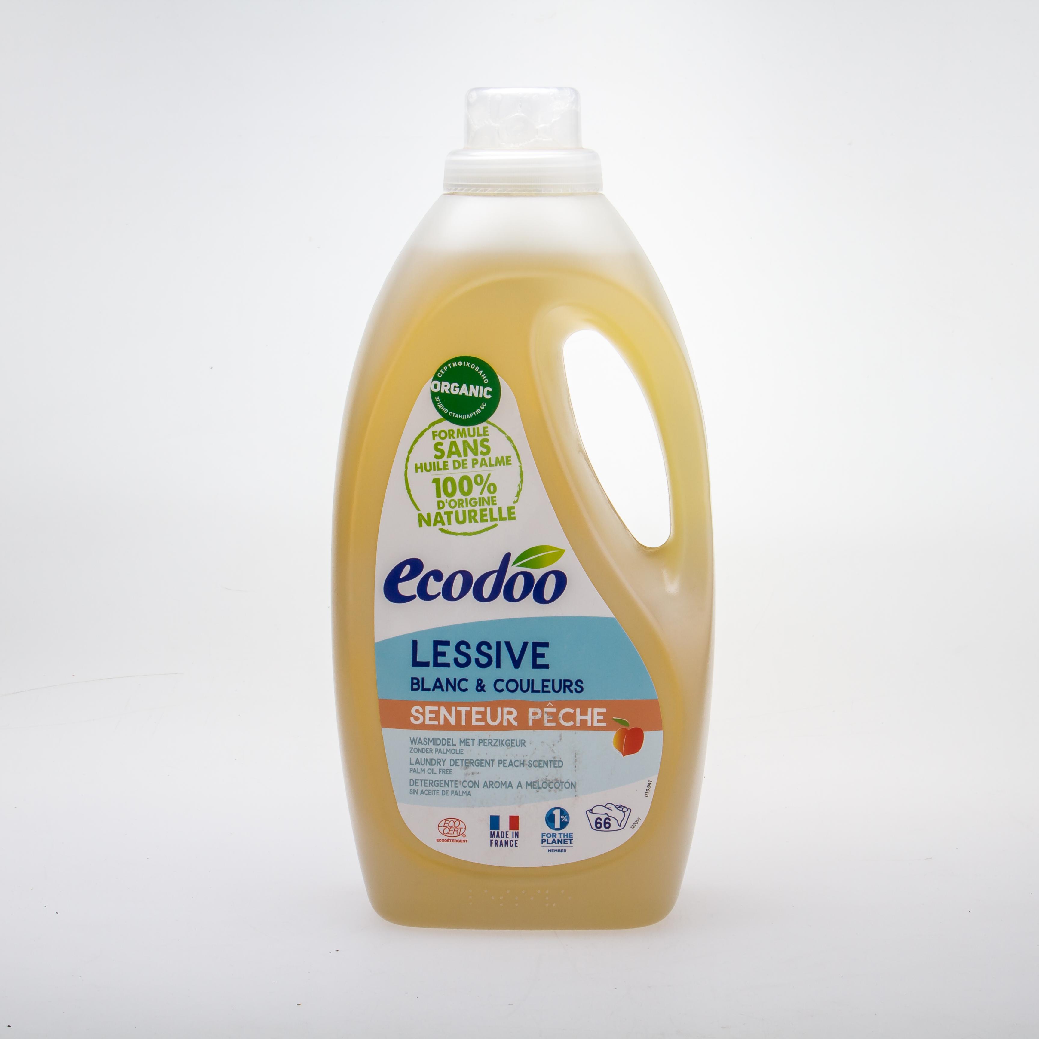 Засіб для прання Ecodoo рідкий органічний персик 2 л (9989)