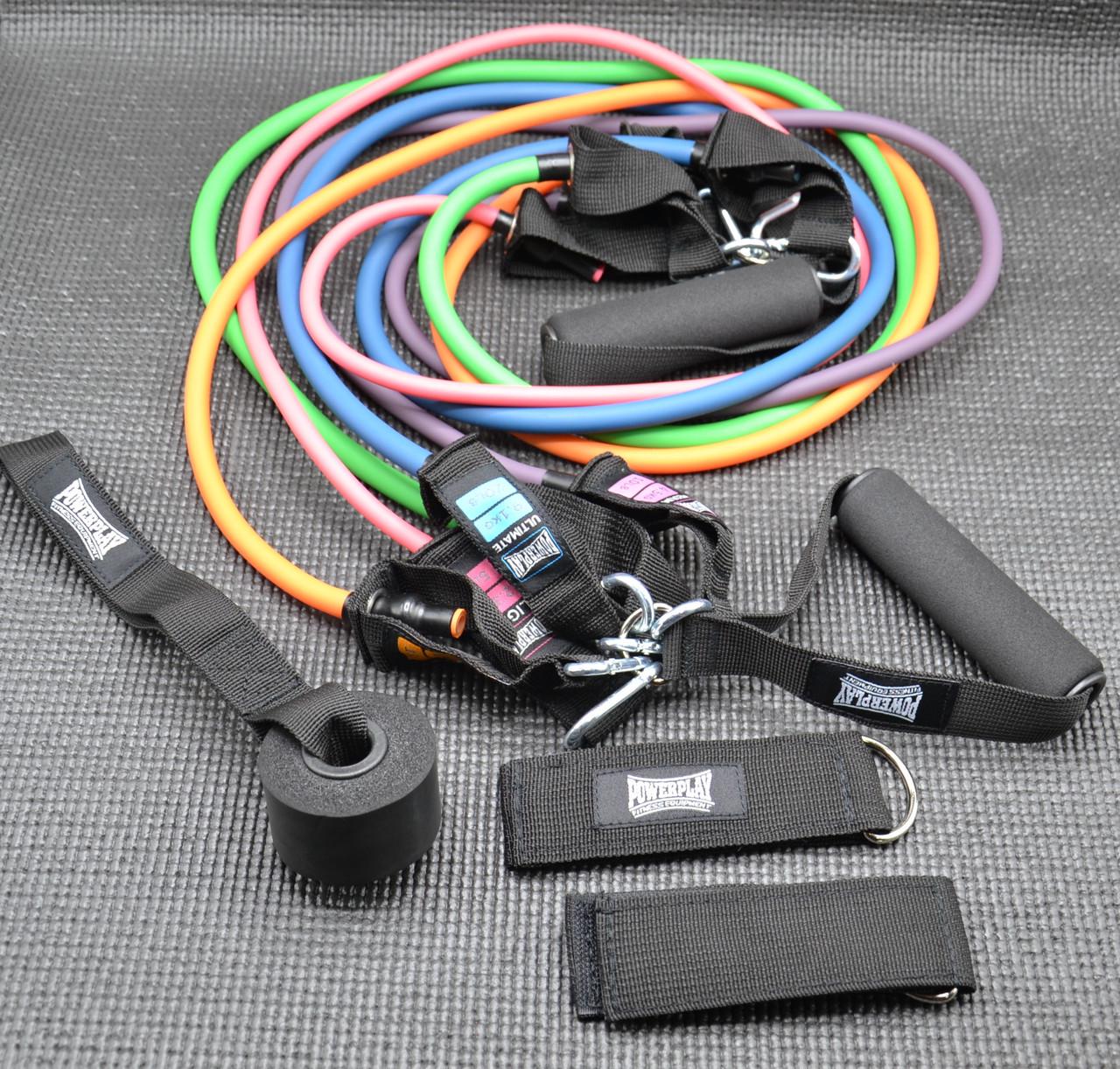 Набор трубчатых эспандеров PowerPlay PP-4102 Expander Set 5 шт. до 35 кг (A-012903) - фото 10